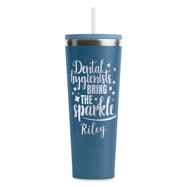 Custom Dental Hygienist RTIC Everyday Tumbler with Straw - 28oz (Personalized)