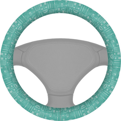 Dental Hygienist Steering Wheel Cover (Personalized)