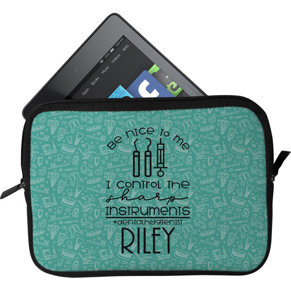 Custom Dental Hygienist Tablet Case / Sleeve - Small (Personalized)