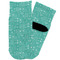 Dental Hygienist Toddler Ankle Socks - Single Pair - Front and Back