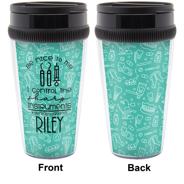 Dental Hygienist Travel Mug Approval (Personalized)
