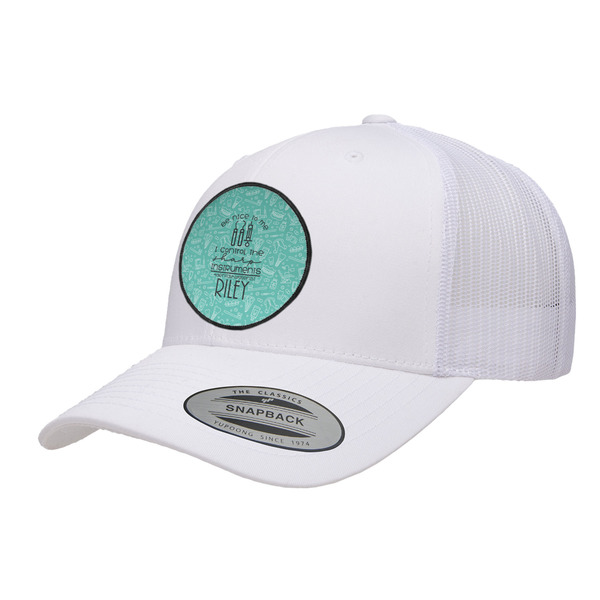Custom Dental Hygienist Trucker Hat - White (Personalized)