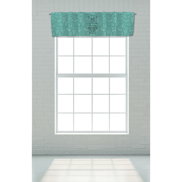 Dental Hygienist Valance - On window
