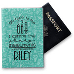 Dental Hygienist Vinyl Passport Holder (Personalized)