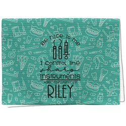 Dental Hygienist Kitchen Towel - Waffle Weave (Personalized)
