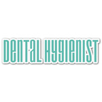Dental Hygienist Name/Text Decal - Small (Personalized)