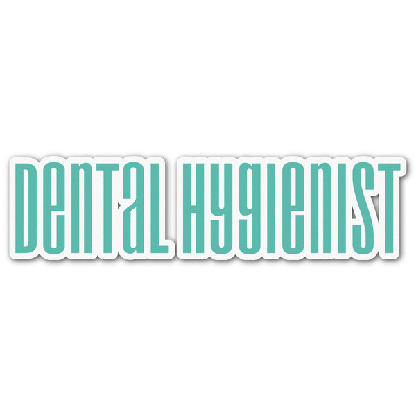 Custom Dental Hygienist Name/Text Decal - Large (Personalized)