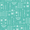 Dental Hygienist Wallpaper & Surface Covering (Water Activated 24"x 24" Sample)
