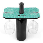 Dental Hygienist Wine Bottle & Glass Holder (Personalized)