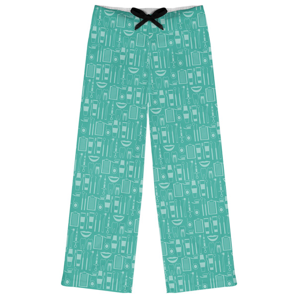 Custom Dental Hygienist Womens Pajama Pants - S