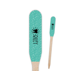 Dental Hygienist Paddle Wooden Food Picks (Personalized)