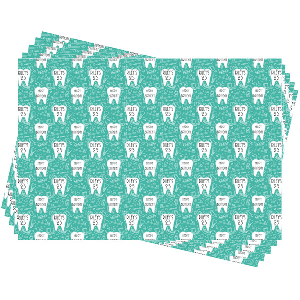 Dental Hygienist Wrapping Paper - 5 Sheets Approval