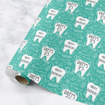 Dental Hygienist Wrapping Paper Roll - Medium (Personalized)