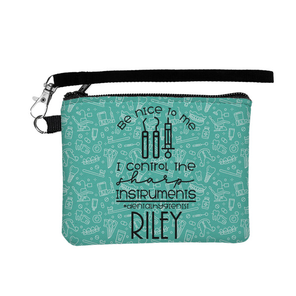 Custom Dental Hygienist Wristlet ID Case w/ Name or Text