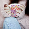 Ikat Chevron 11oz Coffee Mug - LIFESTYLE
