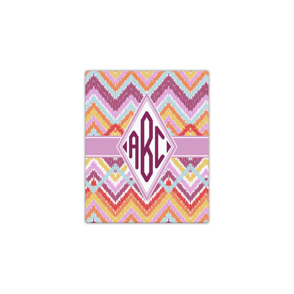 Ikat Chevron 11x14 - Canvas Print - Front View
