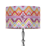 Ikat Chevron 12" Drum Lamp Shade - Fabric (Personalized)