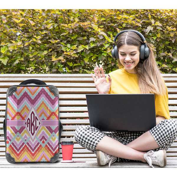 Ikat Chevron 15" Backpack - LIFESTYLE