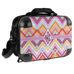 Ikat Chevron Hard Shell Briefcase (Personalized)