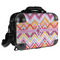 Ikat Chevron 15" Hard Shell Briefcase - FRONT