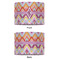 Ikat Chevron 16" Drum Lampshade - APPROVAL (Fabric)