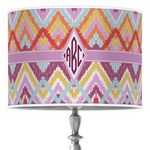Ikat Chevron Drum Lamp Shade (Personalized)