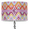 Ikat Chevron Drum Lamp Shade (Personalized)
