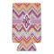 Ikat Chevron Can Cooler (16 oz) (Personalized)