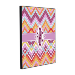Ikat Chevron Wood Prints (Personalized)