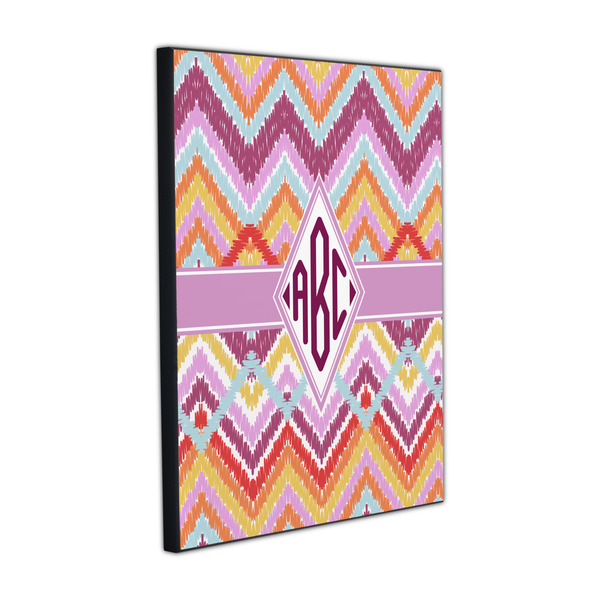 Custom Ikat Chevron Wood Prints (Personalized)