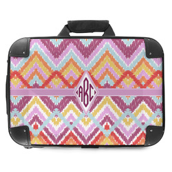 Ikat Chevron Hard Shell Briefcase - 18" (Personalized)