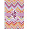 Ikat Chevron Poster - Matte - 24x36 (Personalized)