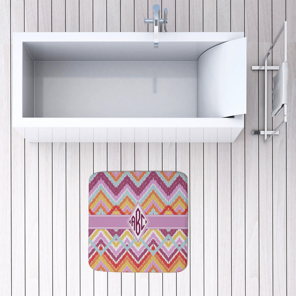 Ikat Chevron 48x48 Foam Memory Mat - LIFESTYLE