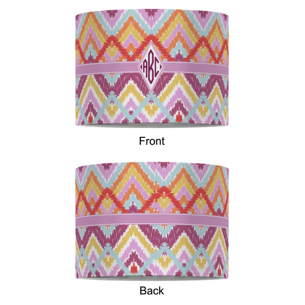 Ikat Chevron 8" Drum Lampshade - APPROVAL (Fabric)