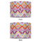 Ikat Chevron 8" Drum Lampshade - APPROVAL (Fabric)