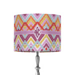 Ikat Chevron 8" Drum Lamp Shade - Fabric (Personalized)