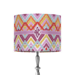 Ikat Chevron 8" Drum Lamp Shade - Fabric (Personalized)