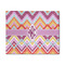 Ikat Chevron 8' x 10' Indoor Area Rug (Personalized)