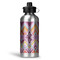 Ikat Chevron Water Bottles - 20 oz - Aluminum (Personalized)