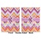 Ikat Chevron Baby Blanket (Double Sided - Printed Front and Back)