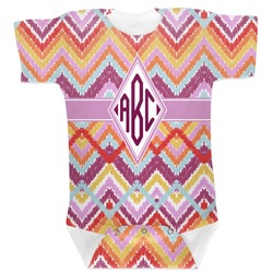 Ikat Chevron Baby Bodysuit (Personalized)