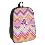 Ikat Chevron Kids Backpack (Personalized)