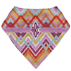 Ikat Chevron Bandana Bib (Personalized)