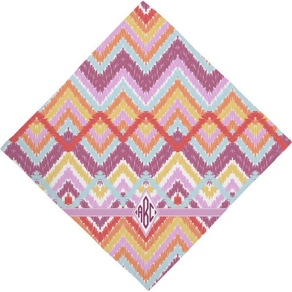 Ikat Chevron Bandana - Full View