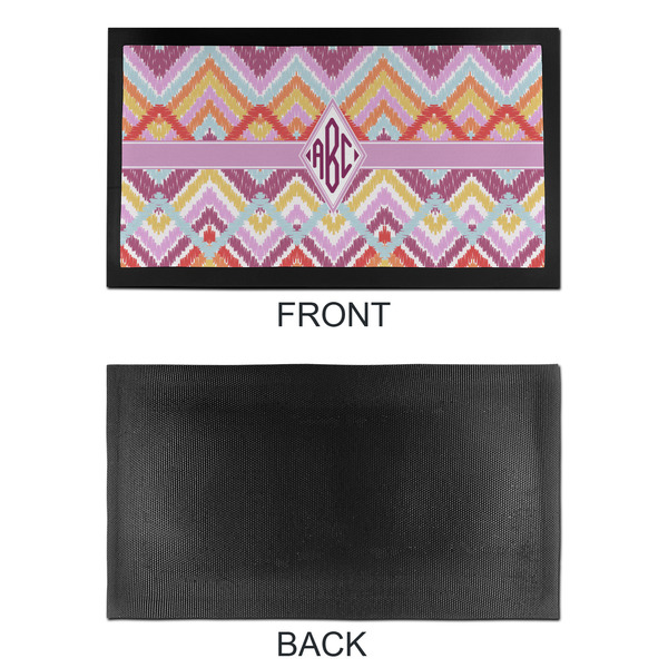 Ikat Chevron Bar Mat - Small - APPROVAL