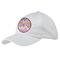 Ikat Chevron Baseball Cap - White (Personalized)