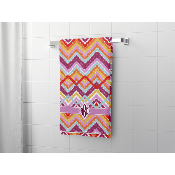 Ikat Chevron Bath Towel - LIFESTYLE