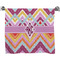 Ikat Chevron Bath Towel (Personalized)