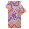 Ikat Chevron Bath Towel Set - 3 Pcs (Personalized)