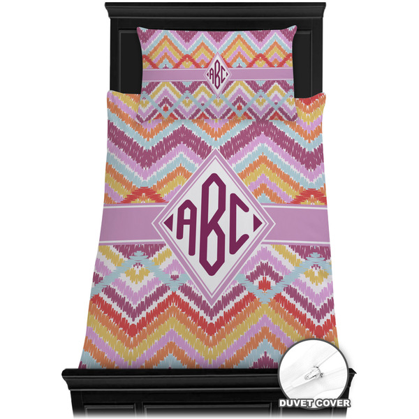 Ikat Chevron Bedding Set (TwinXL) - Duvet